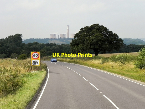 Photo 6"x4" A453 Green Street Barton in Fabis c2014