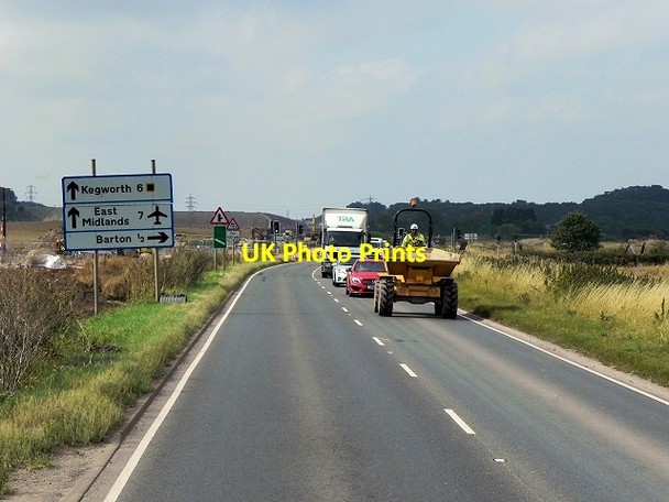 Photo 6"x4" Green Street (A453), near Barton in Fabis Barton in Fabis c2014