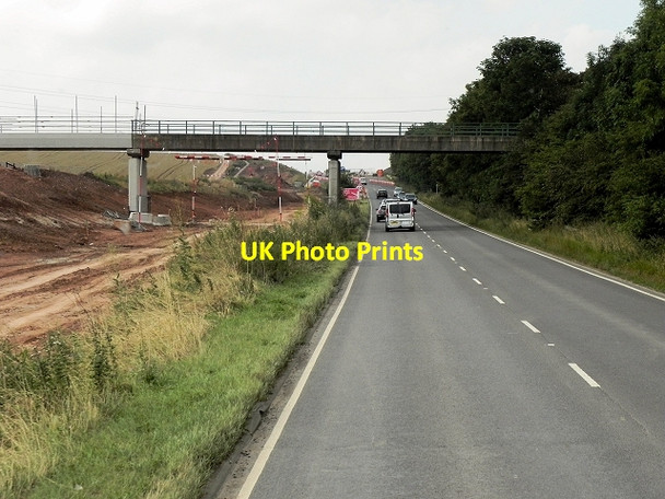 Photo 6"x4" Thrumpton Accommodation Bridge Long Eaton c2014