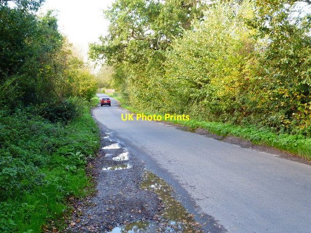 Photo 6"x4" The road between Holly Cross Farm and Minchens Lane Bramley\/SU6559 c2014