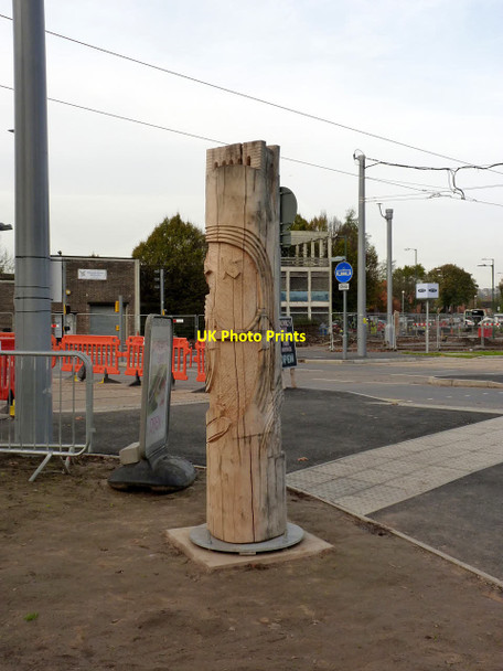 Photo 6"x4" Story pole 12 River. At Wilford Bridge West Bridgford c2014