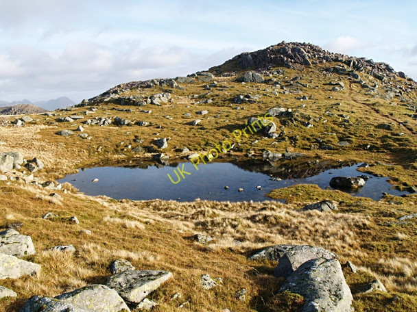 Photo 6"x4" Rockpool below Pt. 863m Beinn Sgulaird c2008