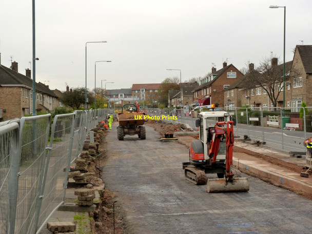 Photo 6"x4" Farnborough Road near Pastures Avenue Clifton\/SK5434 c2014