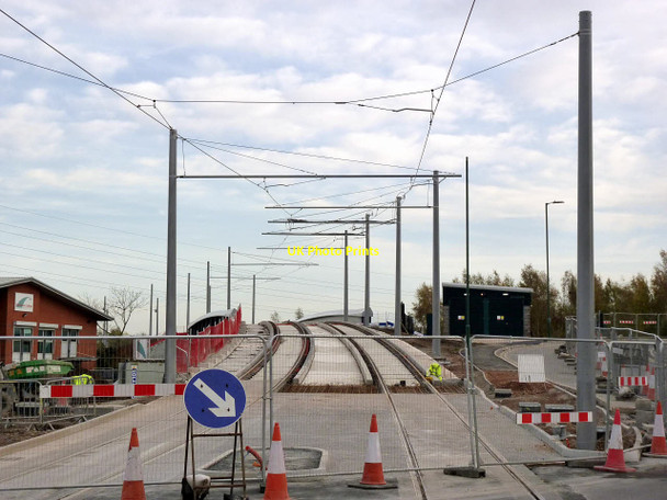 Photo 6"x4" Lenton tramway bridge Dunkirk\/SK5538 c2014