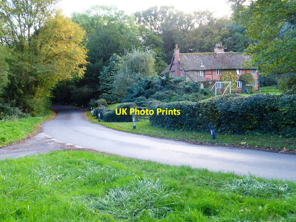 Photo 6"x4" House on Mill Lane Fair Oak Green c2014