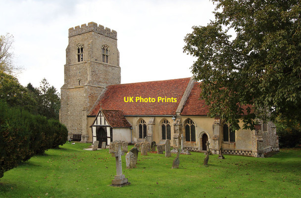 Photo 6"x4" St Peter & St Paul, Alpheton Alpheton c2014