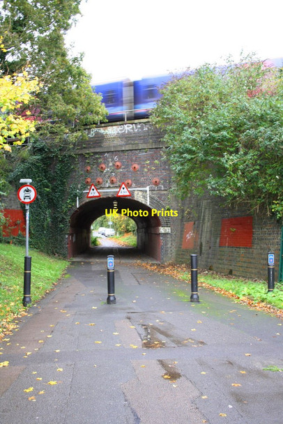 Photo 6"x4" Bridge 3424 over Shepherd's House Lane New Town\/SU7373 c2014