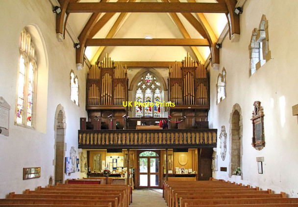 Photo 6"x4" St Nicholas, Worth - West end Worth\/TQ3036 c2014