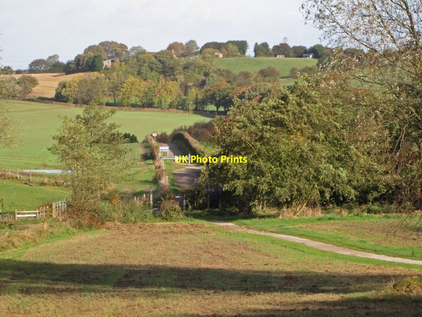 Photo 6"x4" Tibshelf - Five Pits Trail around Church Lane crossing Lane End\/SK4461 c2014