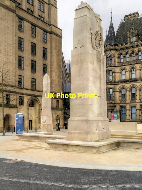 Photo 6"x4" Manchester Cenotaph Manchester c2014