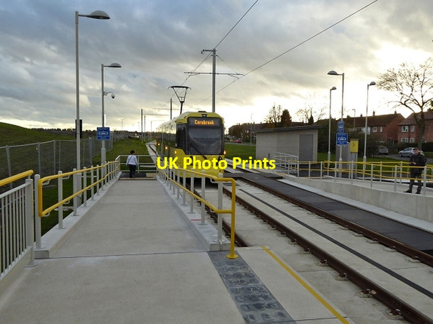 Photo 6"x4" Metrolink Airport Line, Shadowmoss Moss Nook\/SJ8385 c2014