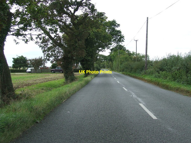 Photo 6"x4" Badingham Road Bruisyard c2014