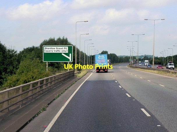 Photo 6"x4" A50 near Shardlow Cavendish Bridge c2014