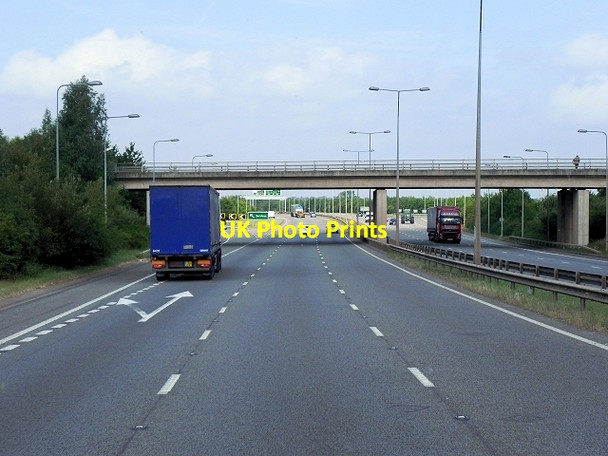 Photo 6"x4" Westbound A50, Aston Lane Bridge, Shardlow Shardlow c2014