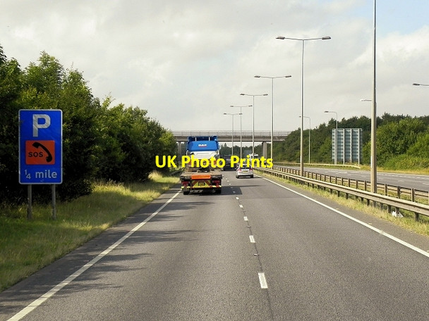 Photo 6"x4" A50, West of Aston Interchange Thulston c2014