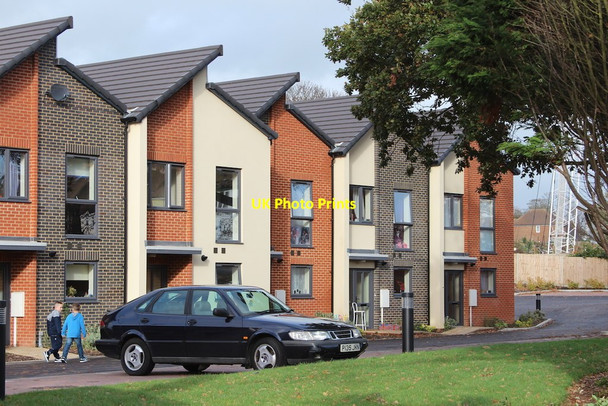 Photo 6"x4" New housing off St James Avenue Bexhill c2014