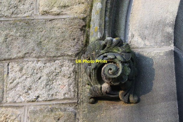 Photo 6"x4" Detail on Bolsterstone Church Stocksbridge c2014