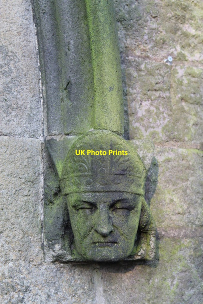 Photo 6"x4" Detail on Bolsterstone Church Stocksbridge c2014