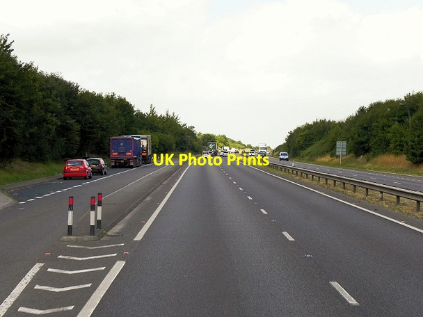 Photo 6"x4" A50 Layby near Barrow Upon Trent Barrow upon Trent c2014