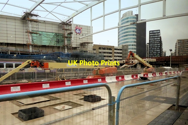 Photo 6"x4" New Metrolink Platform Under Construction at Manchester Victoria Station Manchester c2014