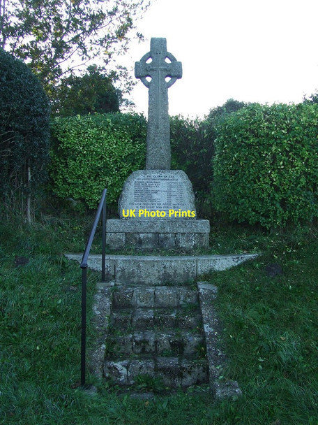 Photo 6"x4" War Memorial Dunwich c2014