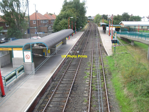 Photo 6"x4" Shiremoor Metro station, Tyne & Wear Shiremoor c2010