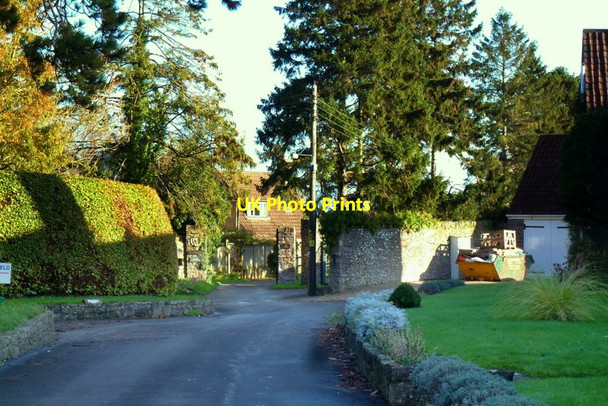 Photo 6"x4" The end of Church Lane, Abbot's Leigh Abbots Leigh\/ST5473 c2014