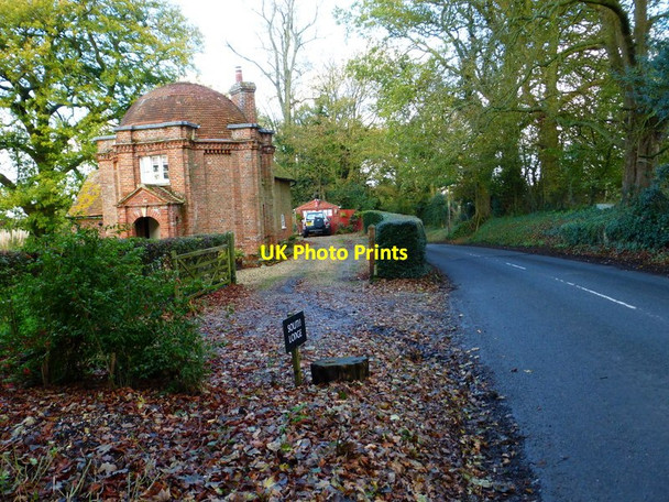 Photo 6"x4" South Lodge on Vyne Road Cufaude c2014