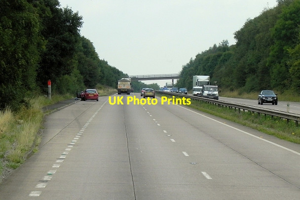 Photo 6"x4" Layby on Westbound A50 Lower Tean c2014