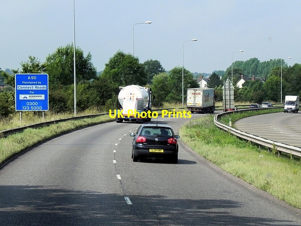 Photo 6"x4" A50 near Blythe Bridge Blythe Bridge c2014