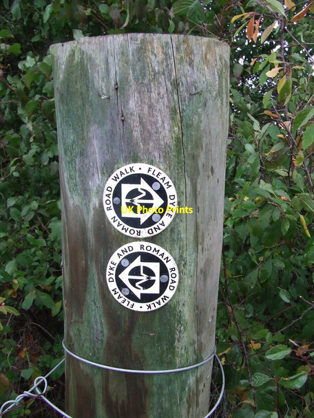 Photo 6"x4" Footpath Sign Horseheath c2014