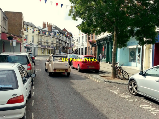 Photo 6"x4" Elderly car in Gloucester Road, Ross-on-Wye Ross-on-Wye c2014