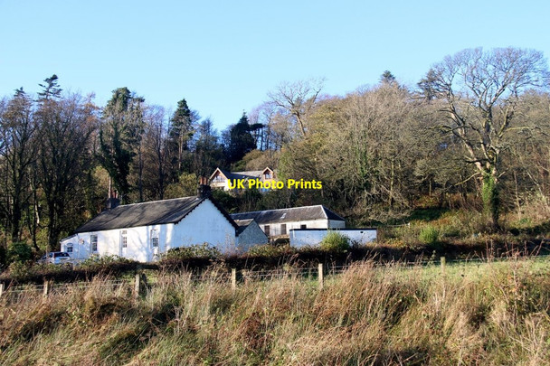 Photo 6"x4" Houses, old and new, at Ettrickdale Port Bannatyne c2014