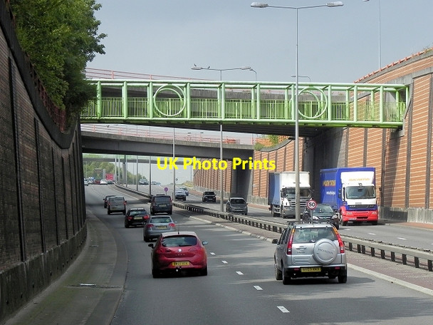Photo 6"x4" Footbridge at Heron Cross Heron Cross c2014