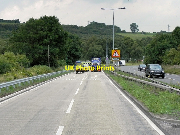 Photo 6"x4" Stoke D Road (A500) Approaching Junction with the M6 Northwood\/SJ8542 c2014