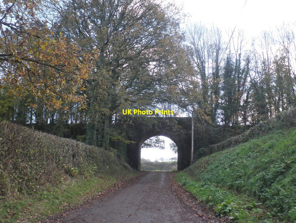 Photo 6"x4" Sminhay railway bridge Screedy c2014