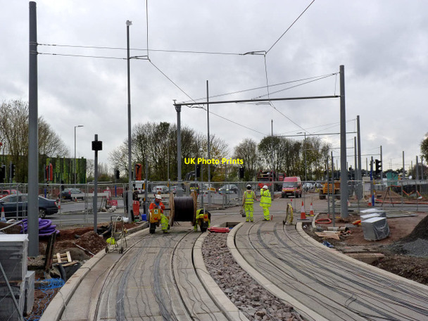 Photo 6"x4" The curve onto University Boulevard Beeston\/SK5236 c2014