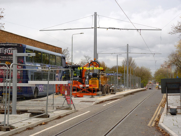 Photo 6"x4" Clifton Centre tram stop Clifton\/SK5434 c2014