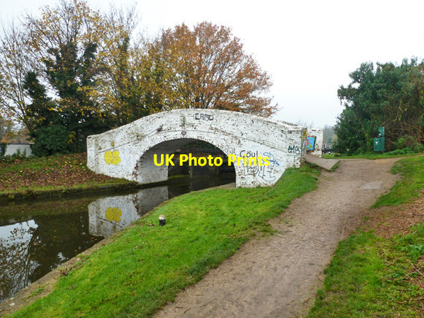 Photo 6"x4" Bridge 153, Grand Union Canal Hemel Hempstead c2014