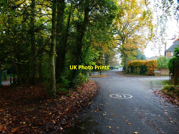 Photo 6"x4" Junction of Firbank Lane and Drive Woking c2014