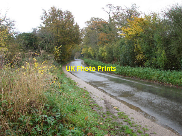 Photo 6"x4" Approaching Swainsthorpe on Church Road Swainsthorpe c2014