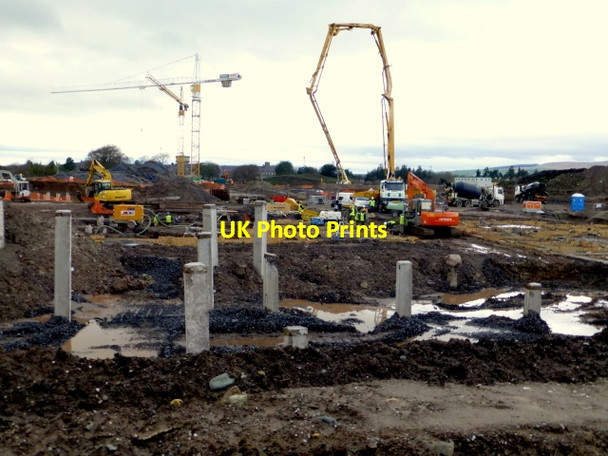 Photo 6"x4" Omagh new hospital site Omagh c2014