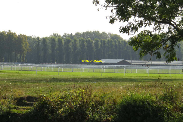 Photo 6"x4" Windsor Racecourse from the River Thames Eton c2014