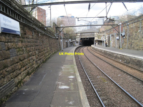 Photo 6"x4" High Street railway station, Glasgow Glasgow c2011