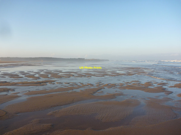 Photo 6"x4" Coastal East Lothian : Sand And Water, Belhaven Sands West Barns c2014