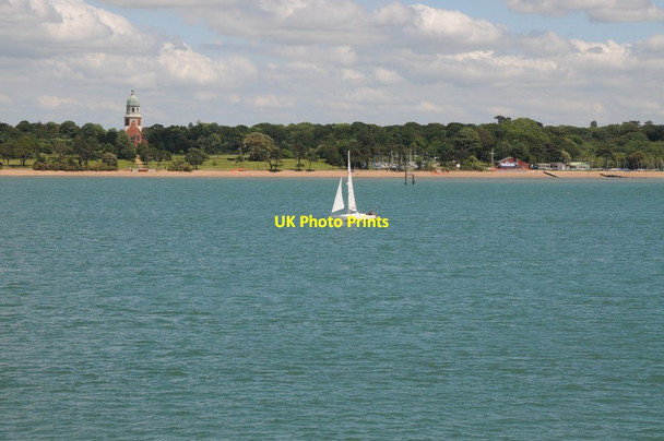 Photo 6"x4" View to Royal Victoria Hospital Chapel Netley c2014
