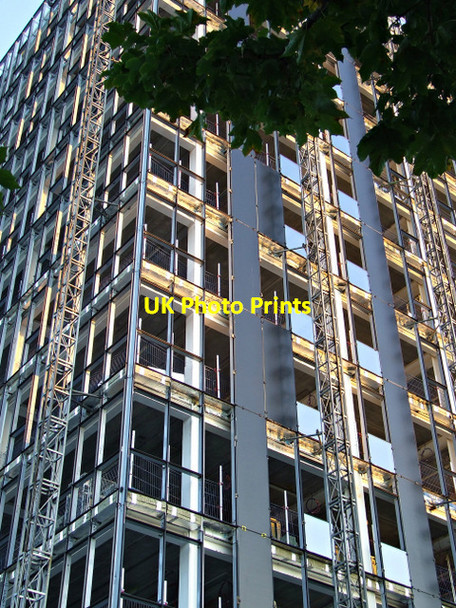 Photo 6"x4" College under construction Glasgow c2014