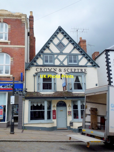 Photo 6"x4" The Crown and Sceptre, Ross-on-Wye Ross-on-Wye c2014