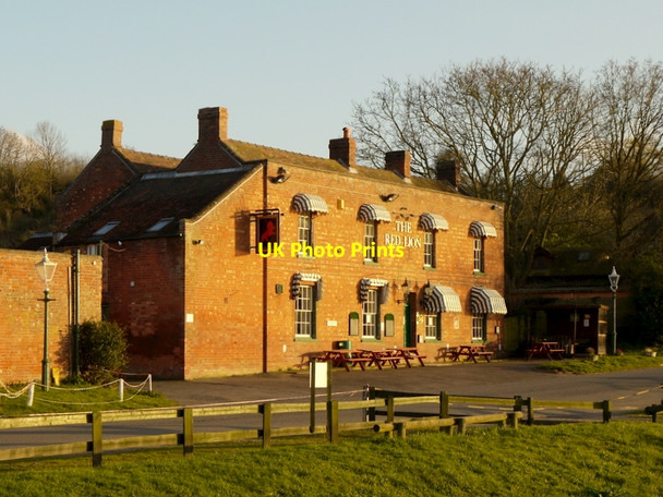 Photo 6"x4" The Red Lion, Wainlode Hill Bishop's Norton c2014