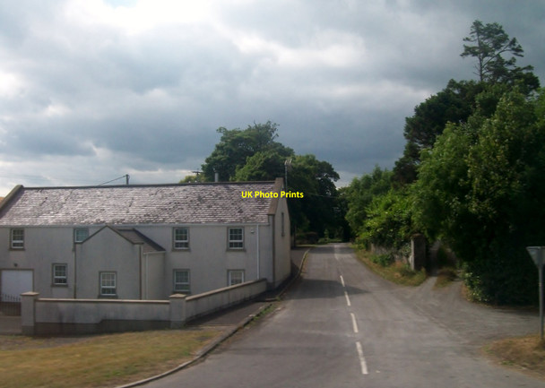Photo 6"x4" Knocksticken Road at its junction with the A24 Dundrum Road Clough\/J4040 c2014